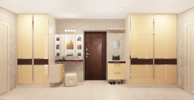 modern interior hall