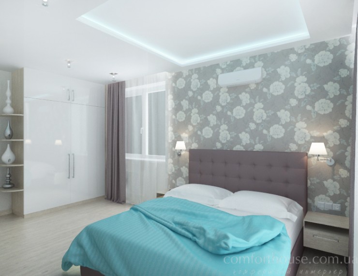 modern interior bedroom