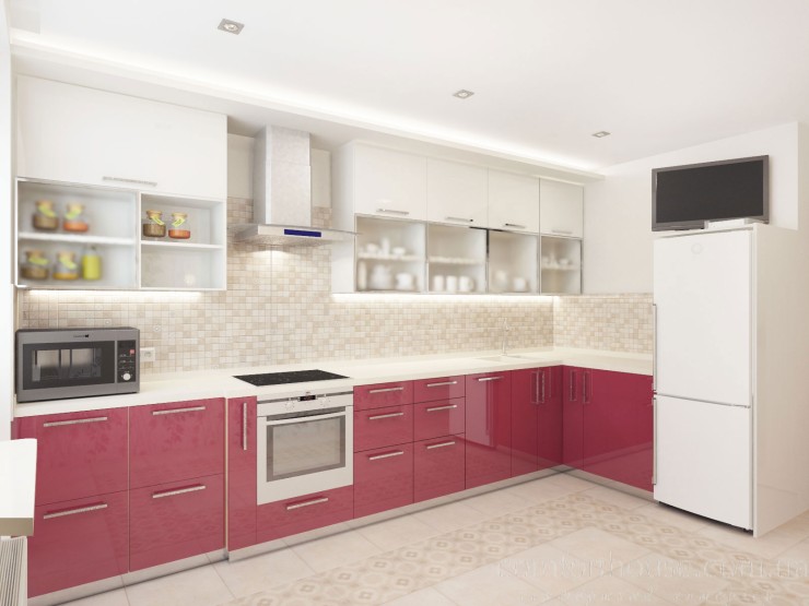 modern interior kitchen