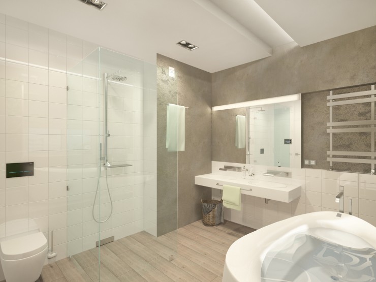 bathroom in loft