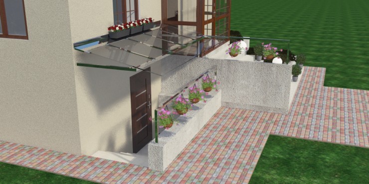 Design entrance area