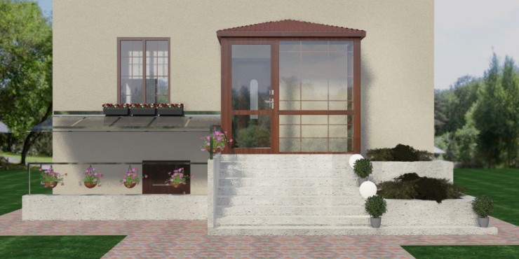 Design entrance area