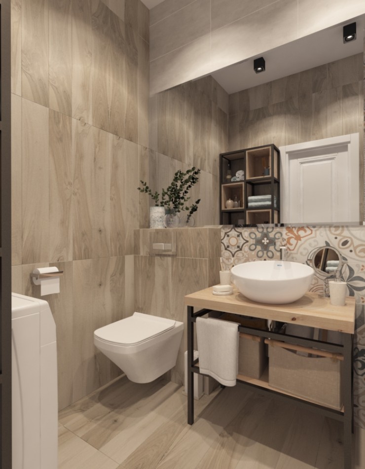1 bedroom apartment bathroom