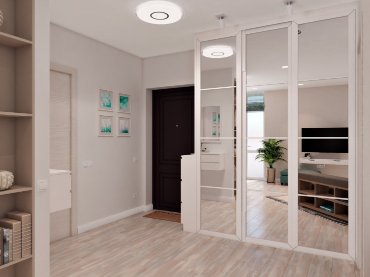 Studio apartment modern