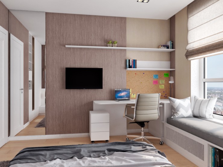 Elegant apartment kidsroom