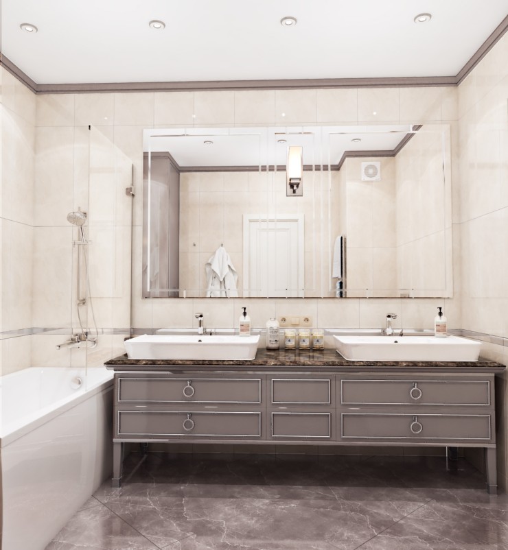 Сlassic style bathroom