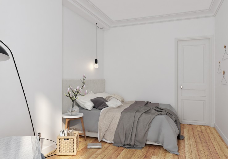 beautiful white interior