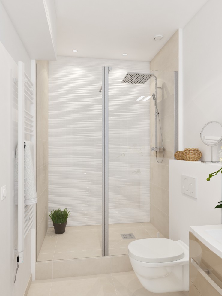 beautiful white interior