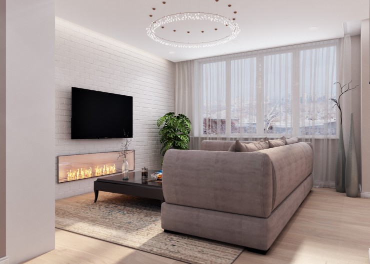 Modern light interior