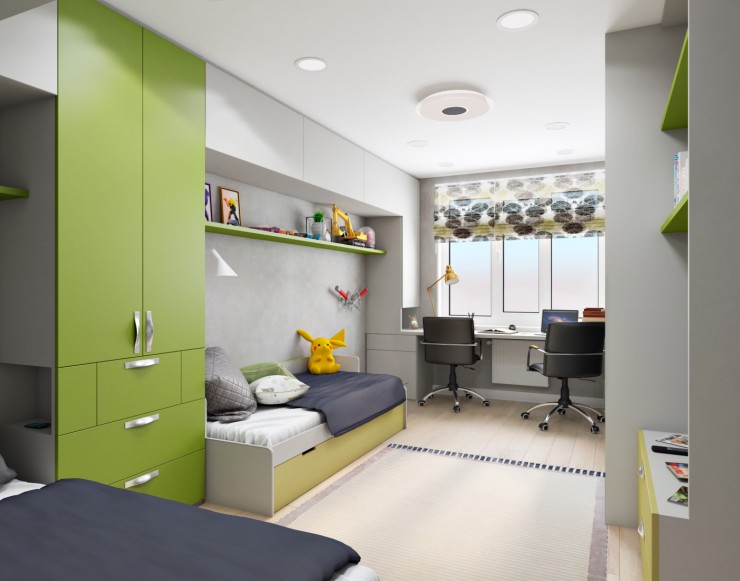 interior design kids room for boys