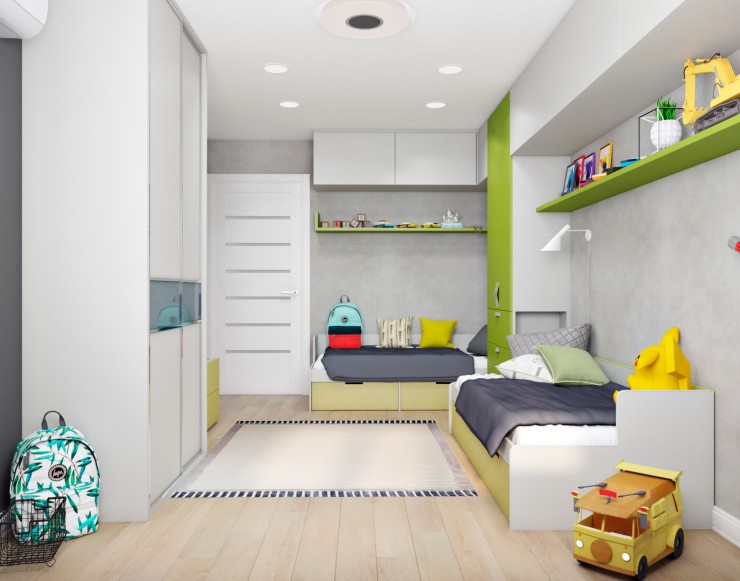 interior design kids room for boys