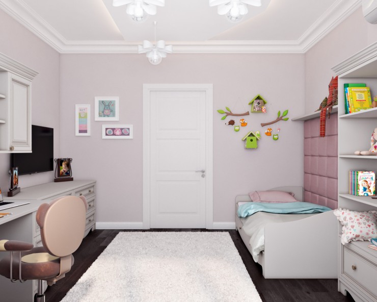 interior design kids room for girl