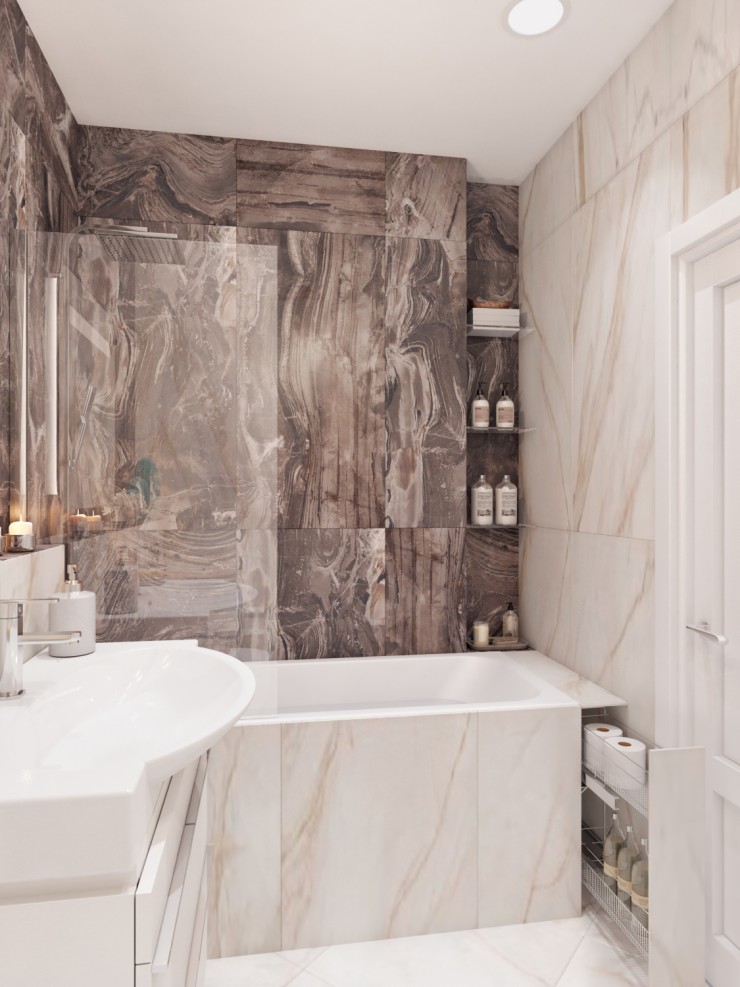 beautiful bathroom interior