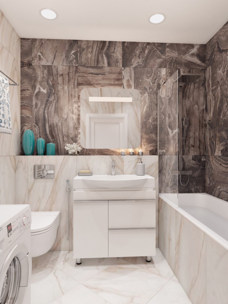 beautiful bathroom interior