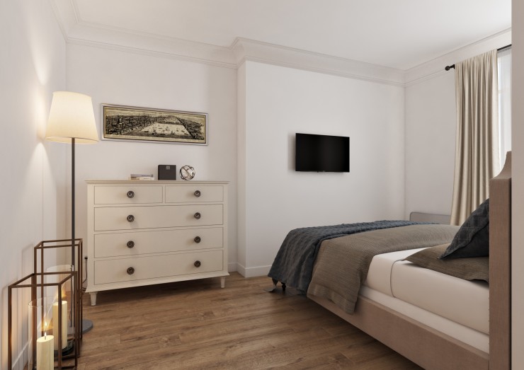 modern white interior