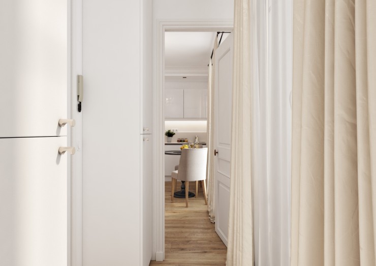 modern white interior