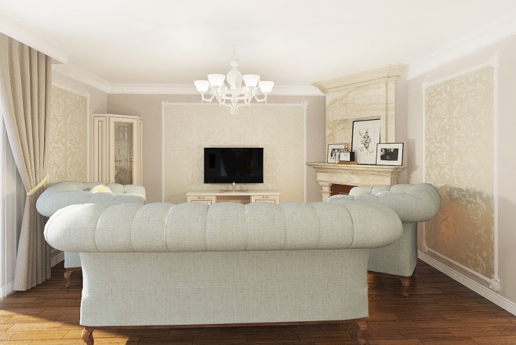 3d living room