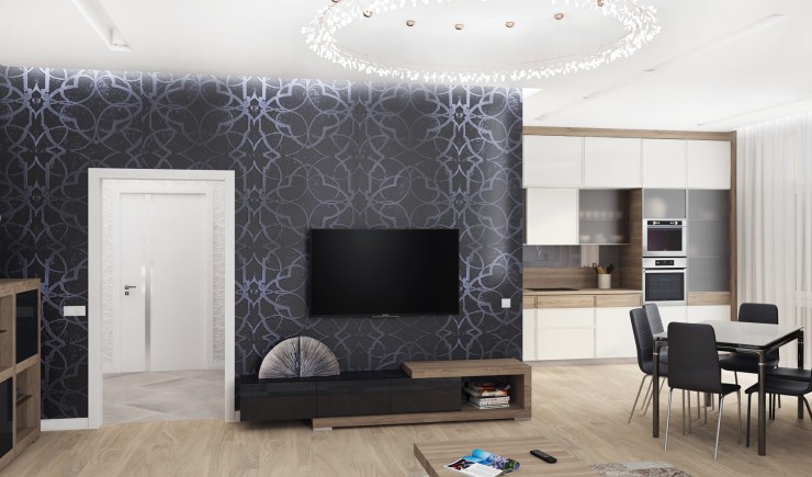 modern interior living room