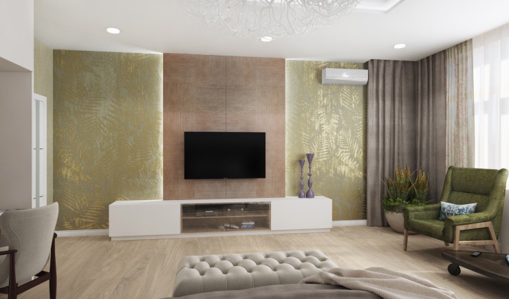 modern interior bedroom