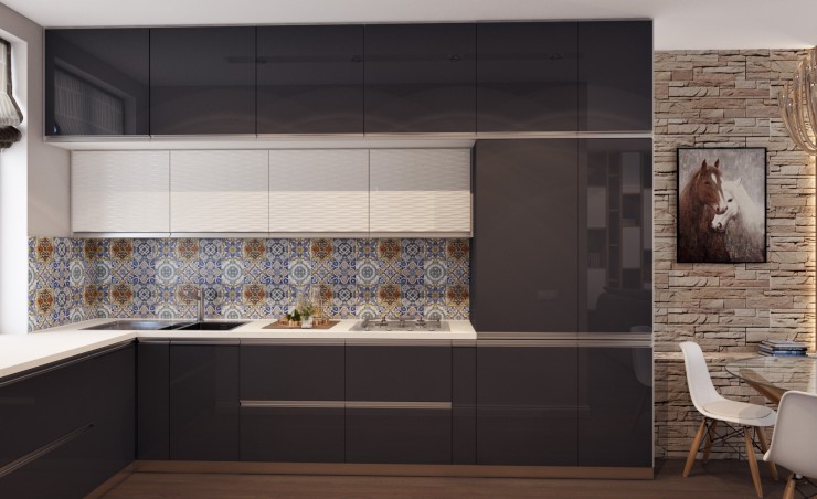 townhouse interior kitchen