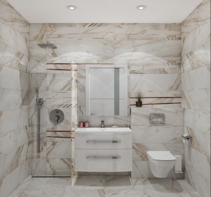 townhouse interior bathroom