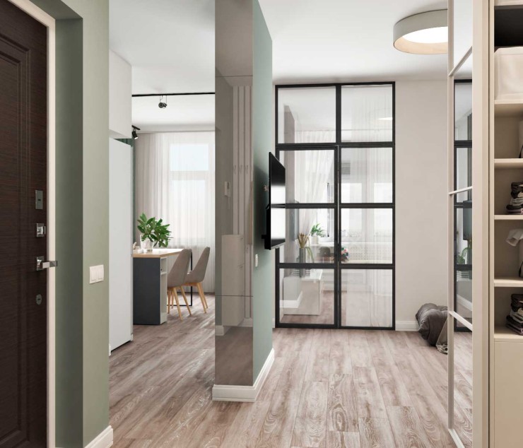 modern apartment livingroom