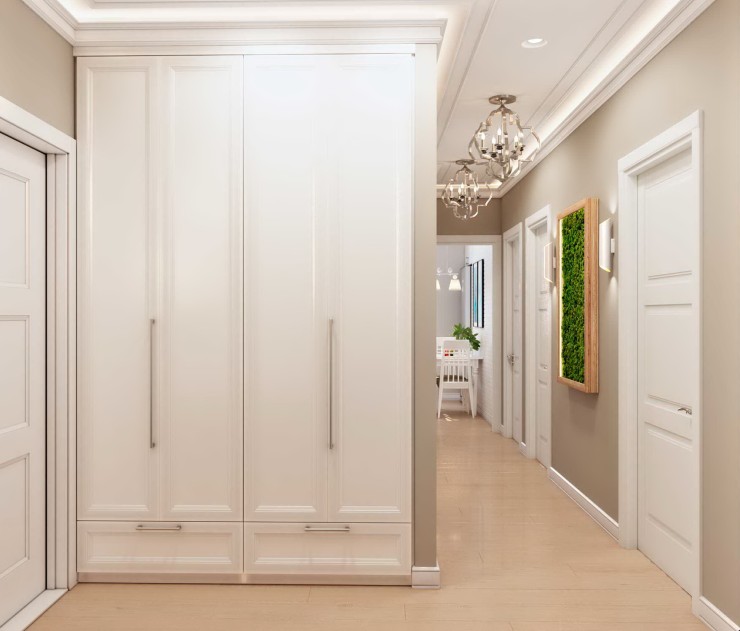 functional light interior hall