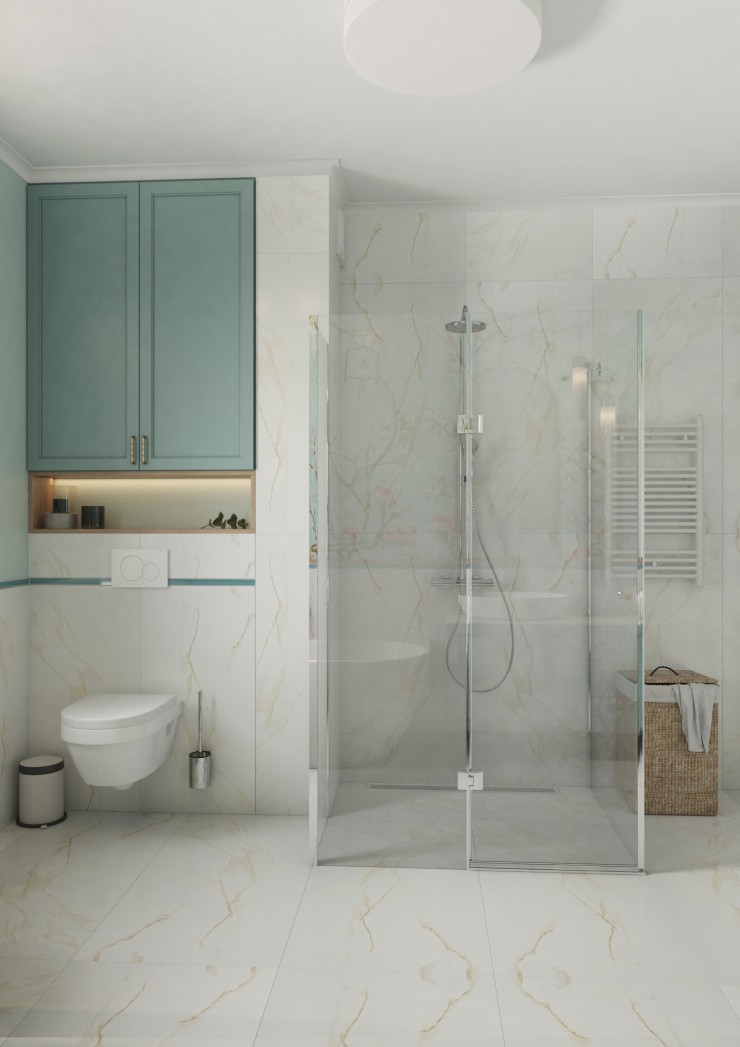 bathroom on the second floor