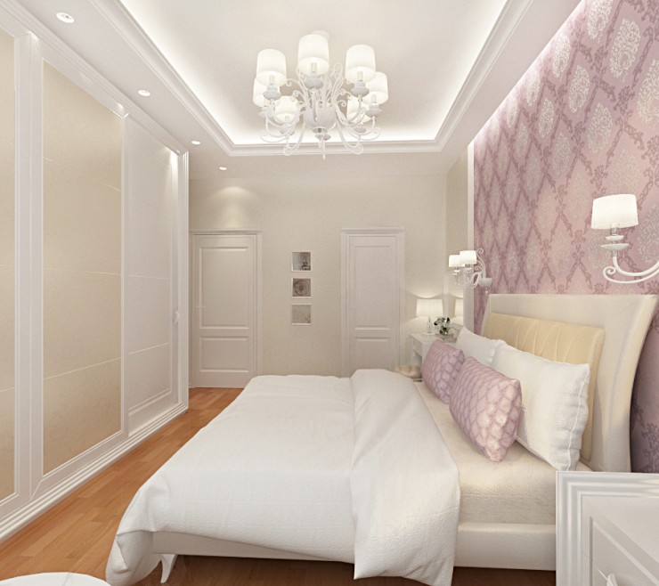 classic interior bedroom