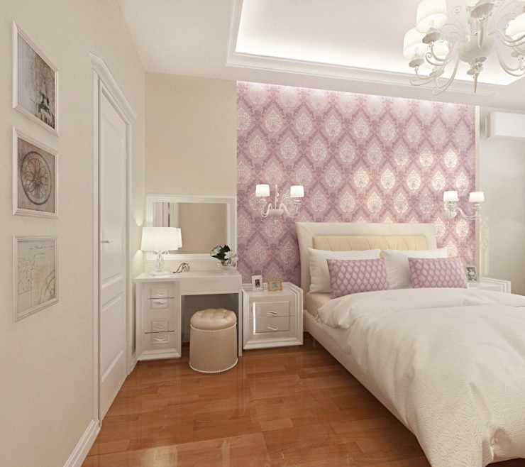 classic interior bedroom