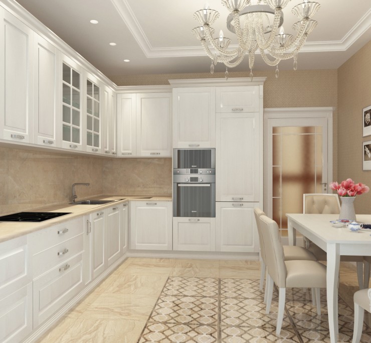 classic interior kitchen