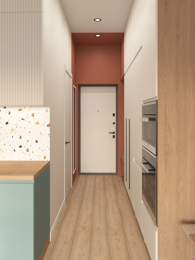 hall colorful interior