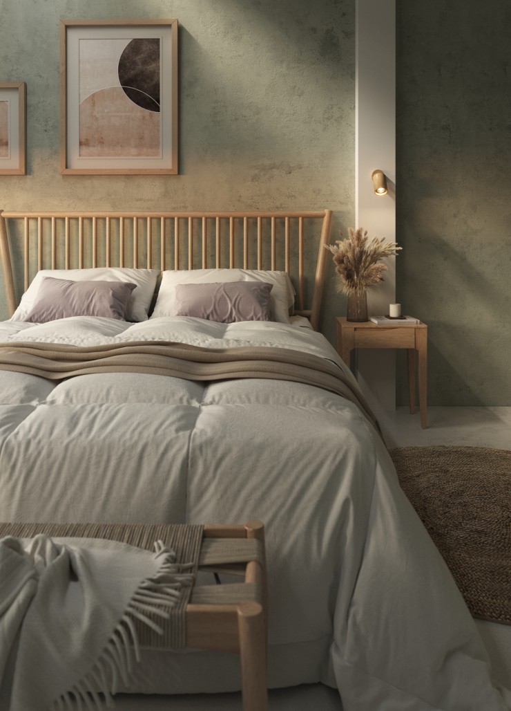 Bedroom wabi sabi